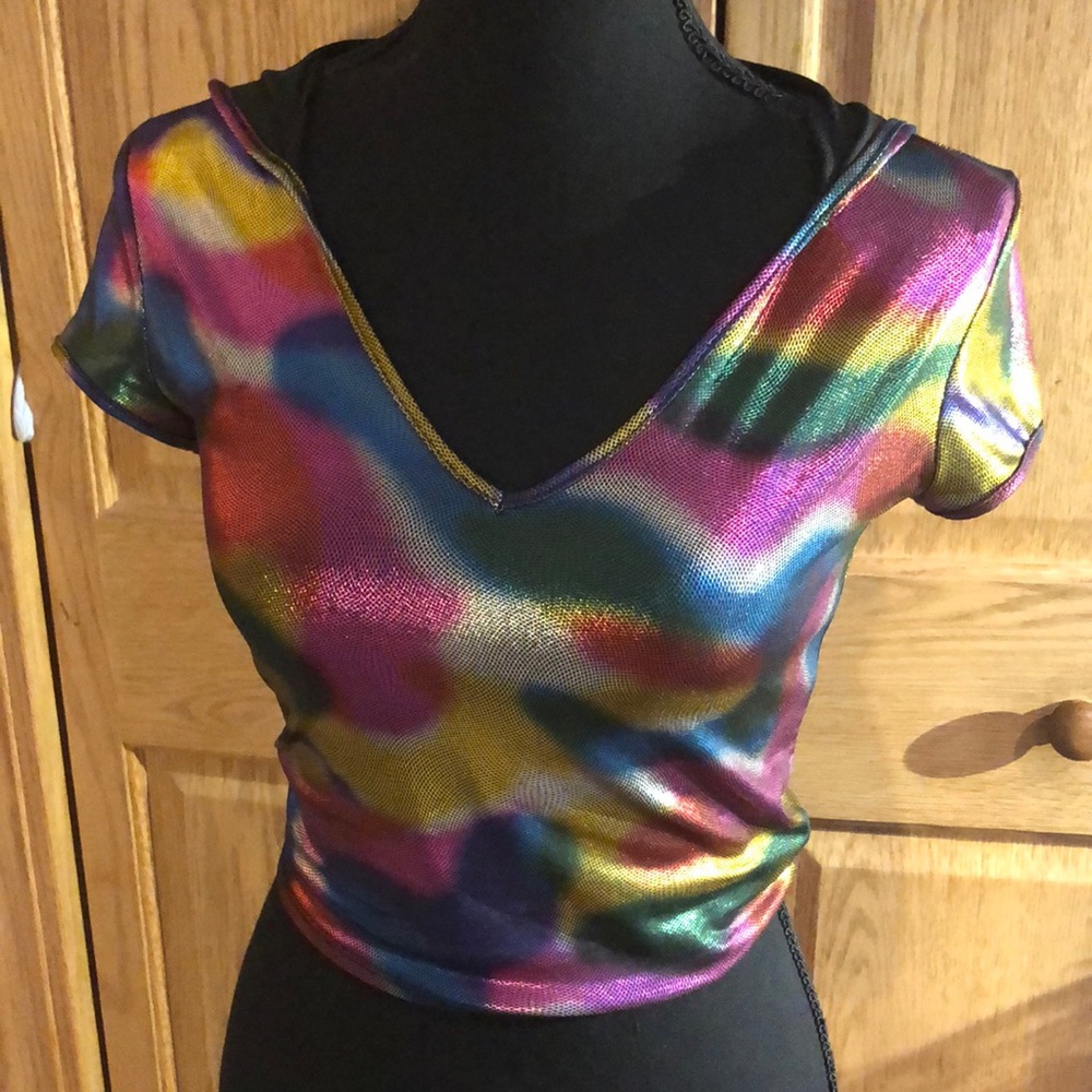 Bear Dance Hooded Crop Top